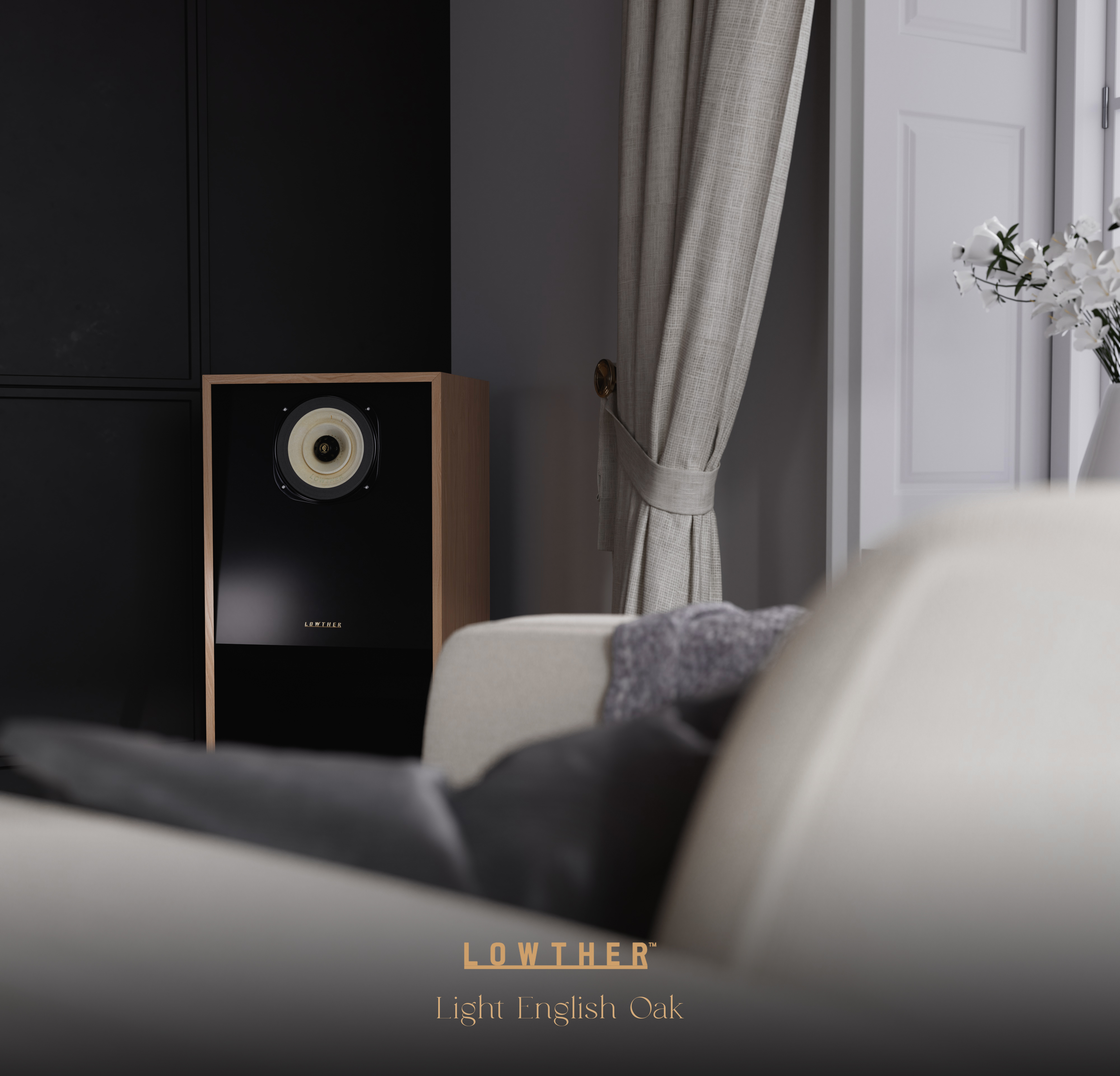 Acousta 117 beachside view from listening position